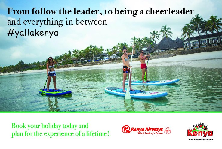From follow the leader to being cheerleader and everything in between! #yallakenya