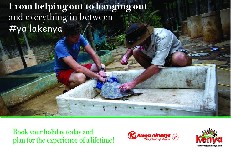 From helping out to hanging out and everything in between! #yallakenya