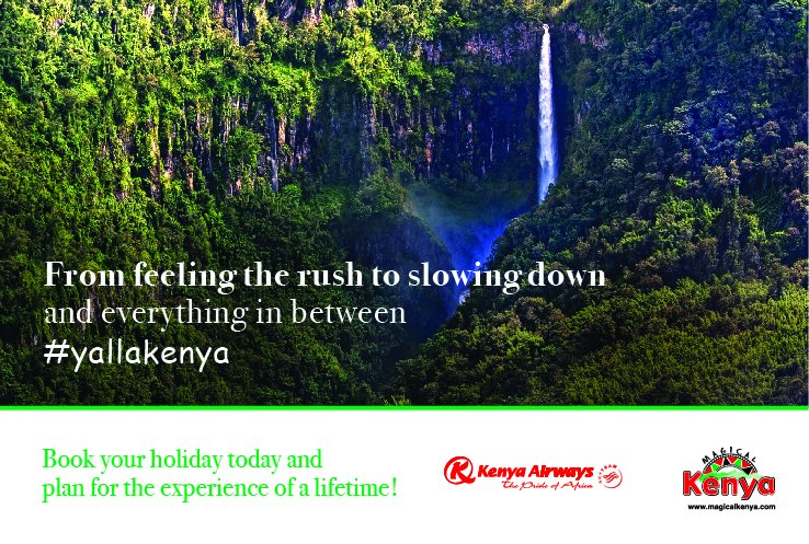 From feeling the rush to slowing down and everything in between! #yallakenya