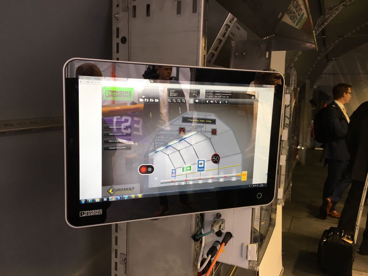 PhoenixContactB's tweet photo. Swing by our booth during #wtc2017 and discover our unique tunnel #technology. Can't make it? Check it out here: https://t.co/TyxlSIxldz https://t.co/4bZ54mjyCn
