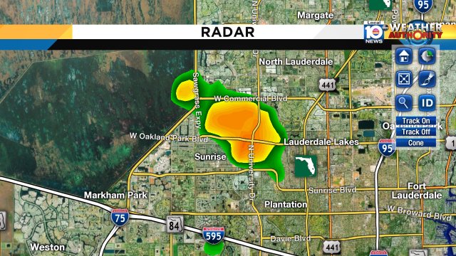 Spotty showers across parts of SFLO, watch Meteorologist Julie Durda for more. https://t.co/p9GqO4eWRe