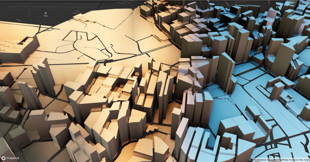 pissang1's tweet image. Finally figure out why SSAO not work well on mapbox. And it&apos;s a stupid typo😂. #webgl #echarts #dataviz #mapbox