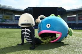ロッテの謎の魚、どこかで見たと思ったけどようやく思い出した