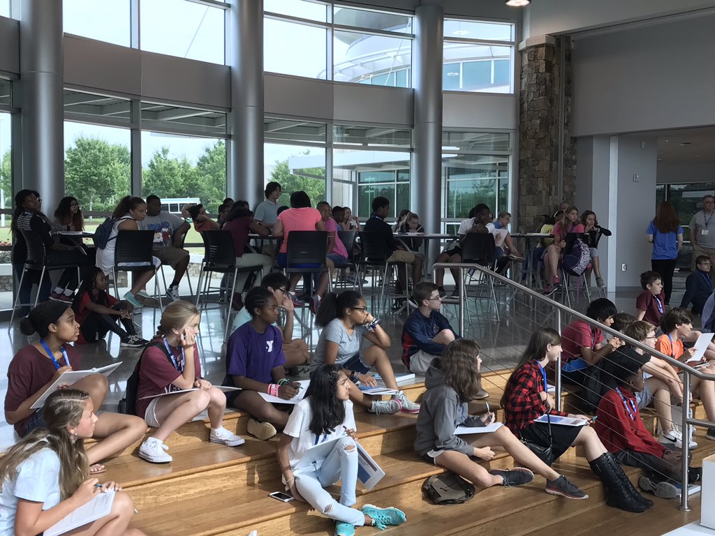 serenacox26's tweet photo. First day of SCGSSM CREATing Summer Camp at Fisher Middle School - way to start first day of camp with 68 students! #SCGSSM #PJFMS #STEAM https://t.co/ucG7VSYx2C