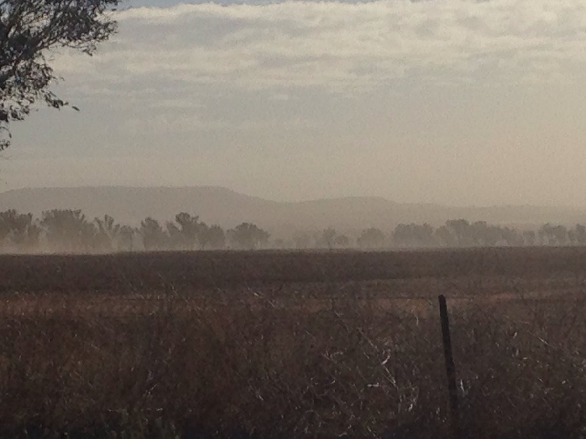 ..... being on the rain, we're all set