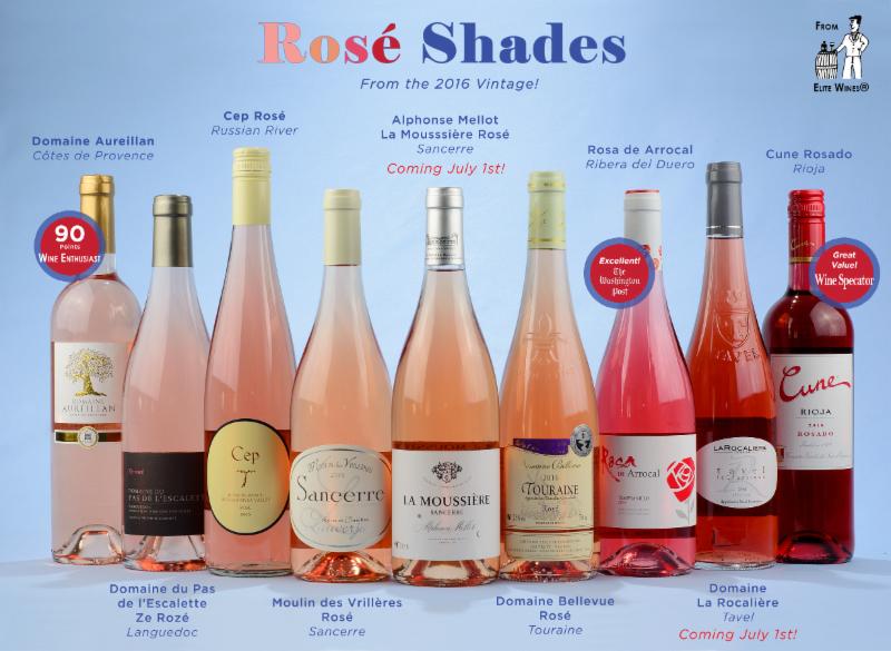 elite_wines_'s tweet photo. #Ros� Shades ! https://t.co/bNLLNxN1PM https://t.co/7WaoXKsTRJ