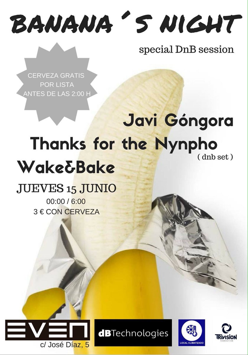 Bananeo Drum&amp;Bass los Jueves