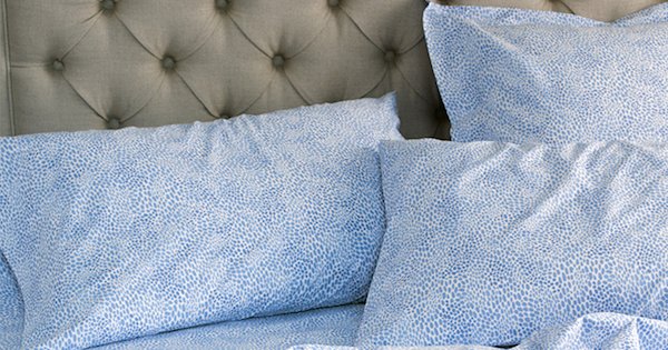 PioneerLinens's tweet photo. Monday blues looks good on the #Nikita bed linens by #Matouk! -> https://t.co/2CxQcGydhI https://t.co/9lE9fghSoI