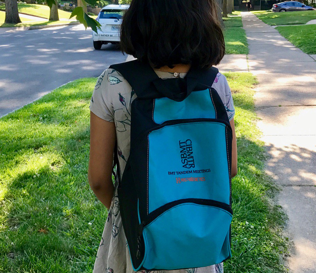 romeerizwan's tweet image. My 8 year old daughter loves this bag!! Love #asbmt #cibmtr