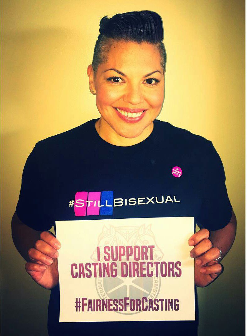 SRamirezAlways's tweet photo. Good Morning. Happy Monday. Bisexual Pride. #equalitymarch17 πππͺ https://t.co/eFep7HS6kU