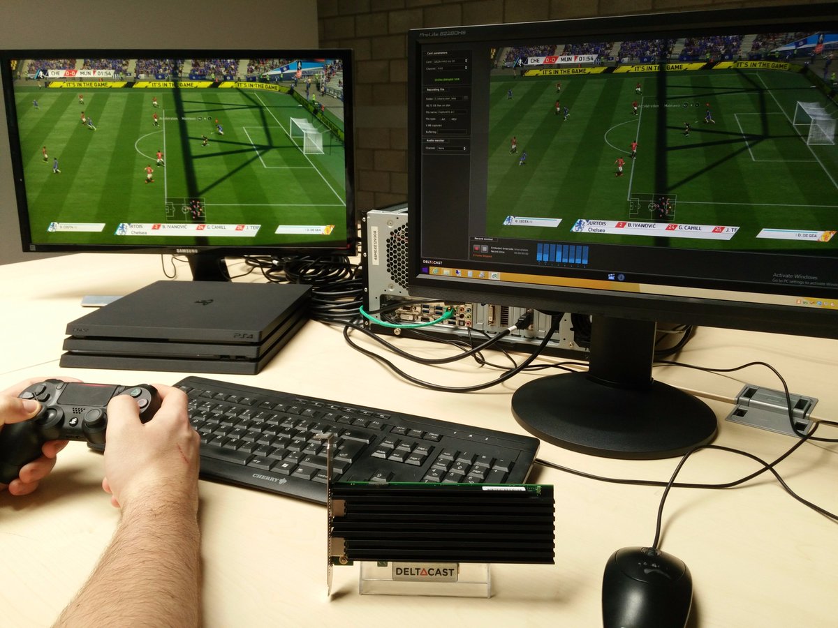 Deltacasttv's tweet image. 4K HDMI 2.0 gameplay capture in uncompressed RGB with #DELTACAST's CARD #DELTA-h4k2-elp 20 @17ultimateteam #GamingPC #PS4 @PlayStation