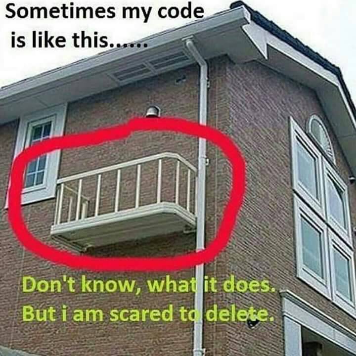 abhineetsr's tweet image. Common problem when we work on code written by others 😉😋 #javascript #angularjs