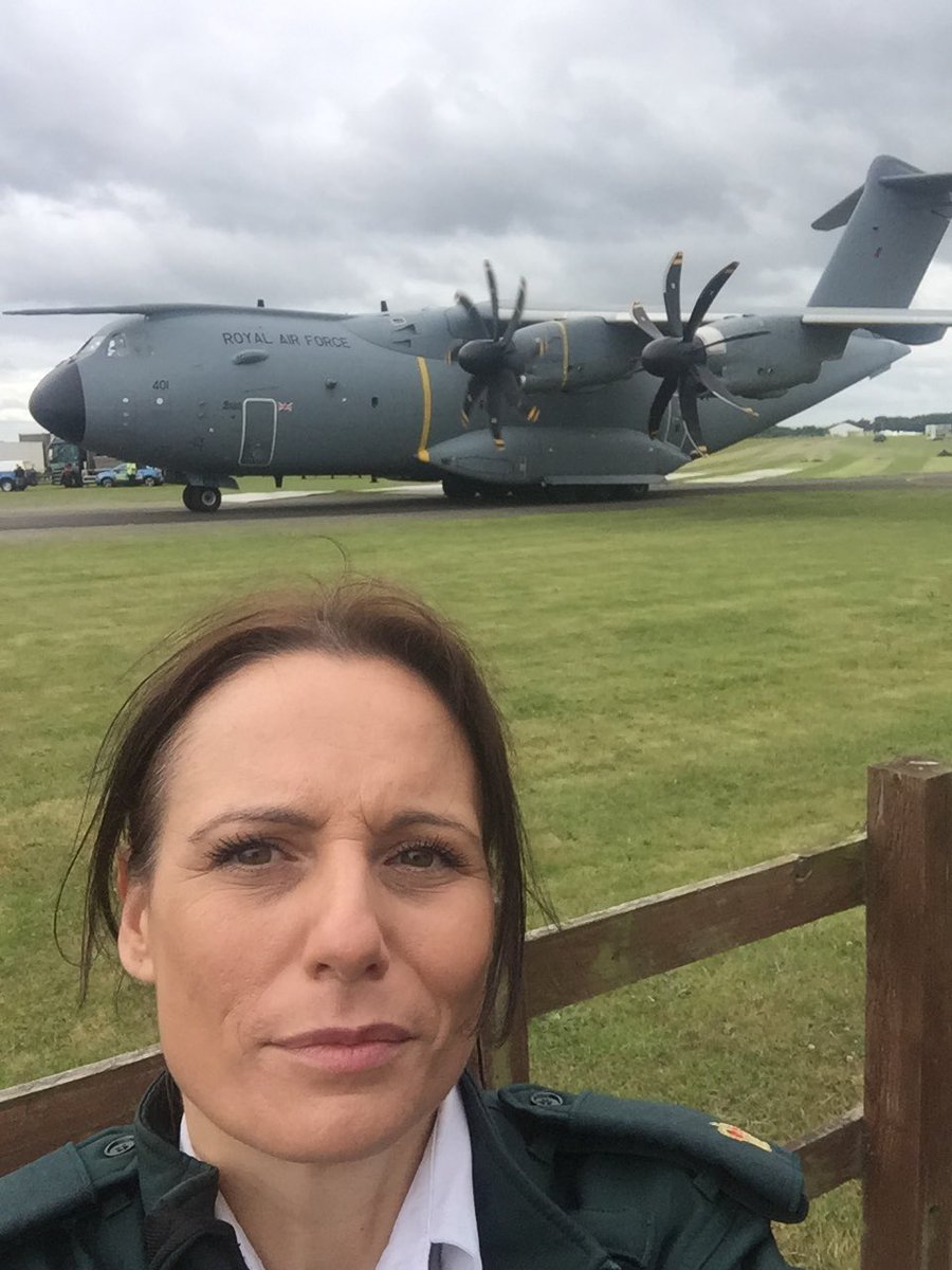 beckysteele76's tweet photo. @MAAHMED03 @cosfordairshow - what a view from the @MAA_Charity cosford base today https://t.co/PNPuhfYtIN