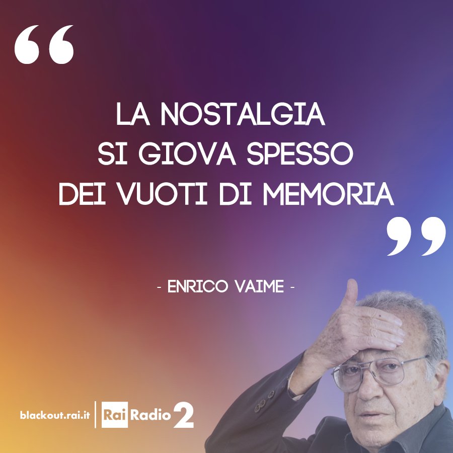 Buona Domenica con #BlackOut!

Ogni weekend alle 7:45 ON AIR con <a href="/enrico_vaime/">Enrico Vaime</a>, <a href="/CifolaF/">federica cifola</a>, <a href="/NuzzoDiBiase/">Nuzzo Di Biase</a>, <a href="/NeriMarcore/">Neri Marcorè</a> ed <a href="/edoferrario/">Edoardo Ferrario</a>