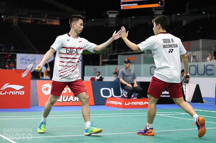 Home favourites Gideon and Sukamuljo eye fourth title of the year at #BCAIndonesiaOpen 🇮🇩 🏸

Read: allenglandbadminton.com/12182-2/
