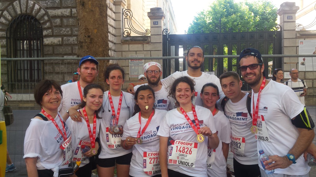 Quel plaisir d'accompagner les #coureurs de l'<a href="/i_engagement/">Institut de l'Engagement</a> pdt 3 mois! #Course:✔️ #Collecte:✔️Pr les retardataires:
helloasso.com/associations/f…