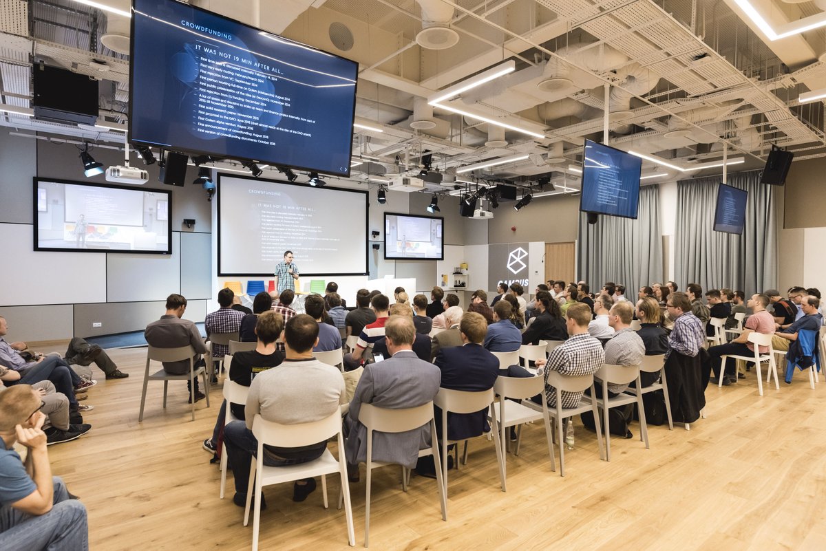 TrueFiEng's tweet photo. Check out our new photos from Warsaw Ethereum Meetup. https://t.co/Xk7IvLC48y #meetup #Warsaw #ethereum #cryptocurrency #ethworks https://t.co/3kY4o4nl5S