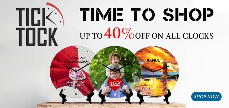 Giftcart's tweet photo. Spruce up your living room with a #PersonalisedClock. Design one for yourself or as a gift. Shop now: https://t.co/itEUWJ5Lkz https://t.co/TCn26ZgYFq