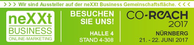 ArtefactGermany's tweet photo. Besucht uns auf der #coreach auf dem NeXXt Business Online Marketing Stand powered by Oliro GmbH. https://t.co/5JF9RMW2fM