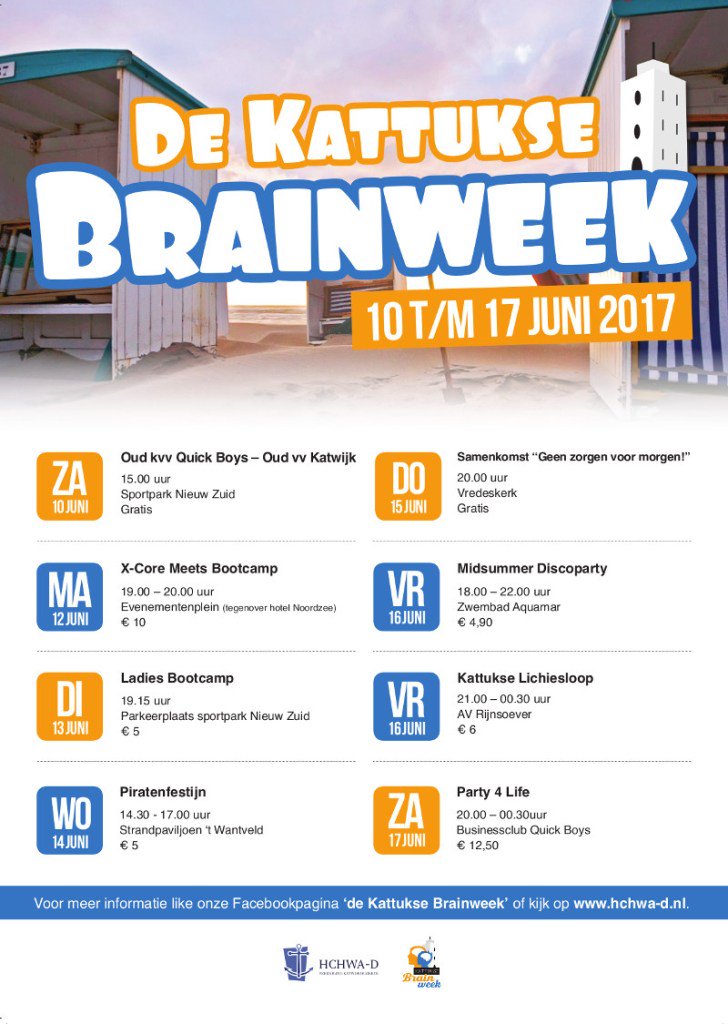 Het is weer tijd voor de Kattukse Brainweek! Kijk hier voor een overzicht van de activiteiten en doe mee! bit.ly/2rUtrcy