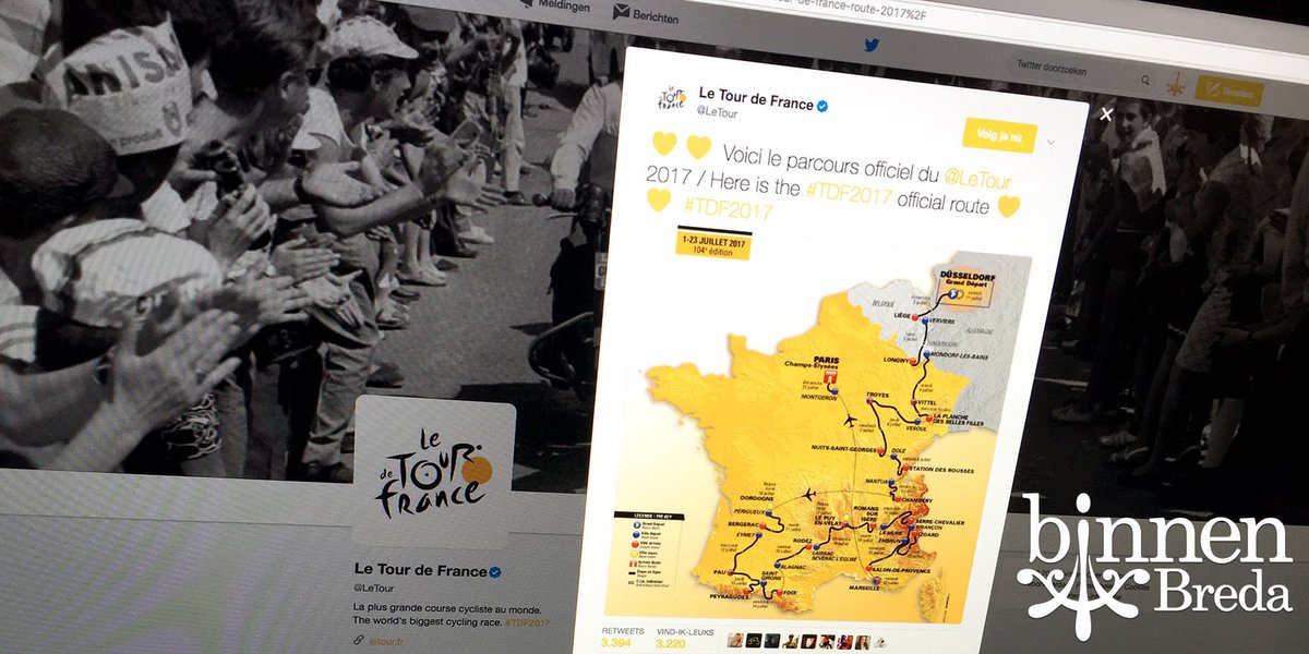 Onze etappe start 26/06 als RTL opbouwt voor #TourDuJour. Ken jij de <a href="/LeTour/">Tour de France™</a> route al? ➜ ow.ly/pGfl30csmxS #TDF2017