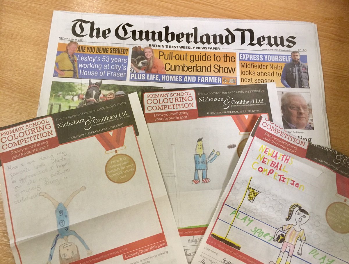 Lovely #entries so far from #pupils -chance to enter still ~ #schools &amp; #parents can email nicola.meredith@cnmedia.co.uk for a form #Cumbria