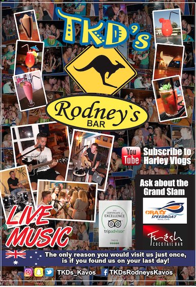 HOME of the MELON and LIVE MUSIC! <a href="/TKDs_kavos/">TKDs - RODNEYs</a> ... <a href="/Club1830Corfu/">Club 18-30 Kavos</a> @ThomsonScene <a href="/KavosOlympic/">OlympicKavos2018</a> <a href="/mykavosholiday/">My Kavos Holiday</a> <a href="/kavosnightlife/">Kavos Nightlife</a> <a href="/PartyHardKavos/">Kavos 2019</a>