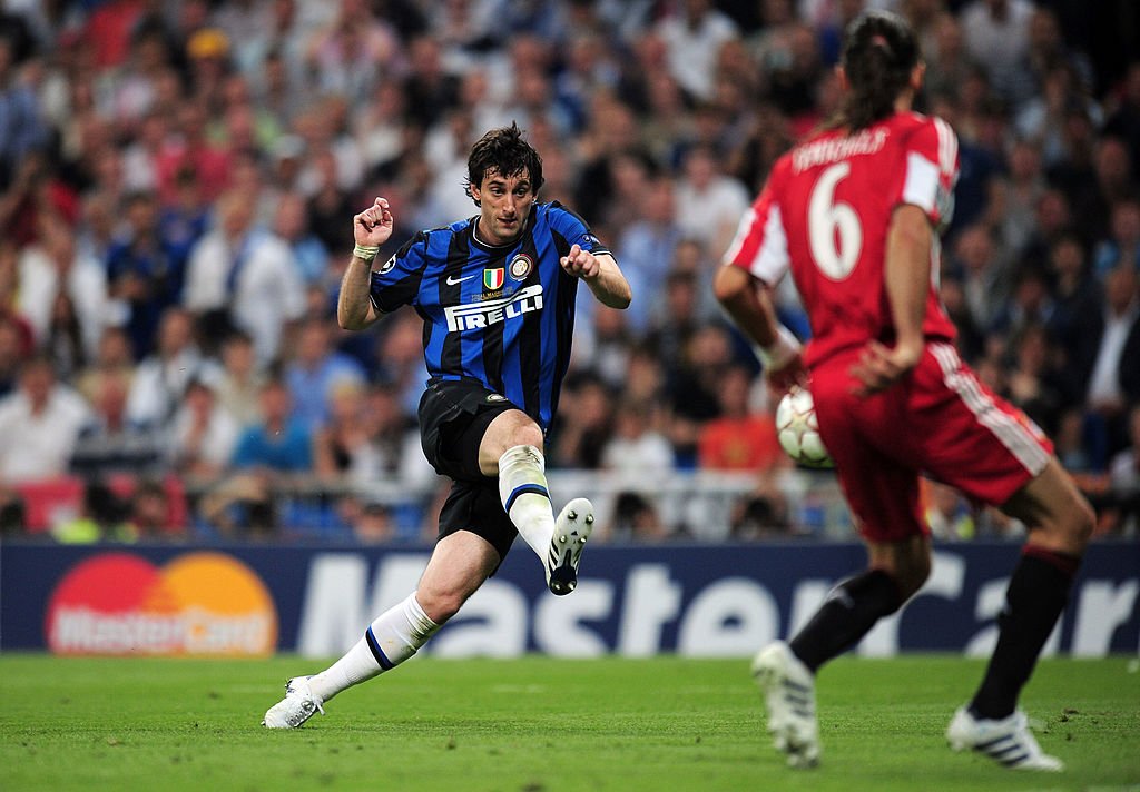 ChampionsLeague's tweet image. 🎈 Happy birthday Diego Milito! 🎂

⭐️ of the 2010 #UCLfinal, Milito scored both goals in Inter's 2-0 victory v Bayern! Remember it?