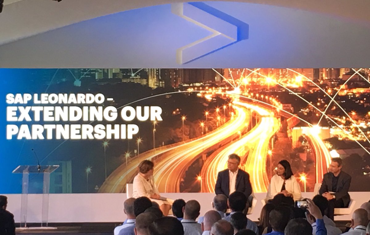 Big new step with @SAP to build #digital solutions together on #Leonardo. Announcement at @accenture #ASLC. newsroom.accenture.com/news/sap-and-a…
