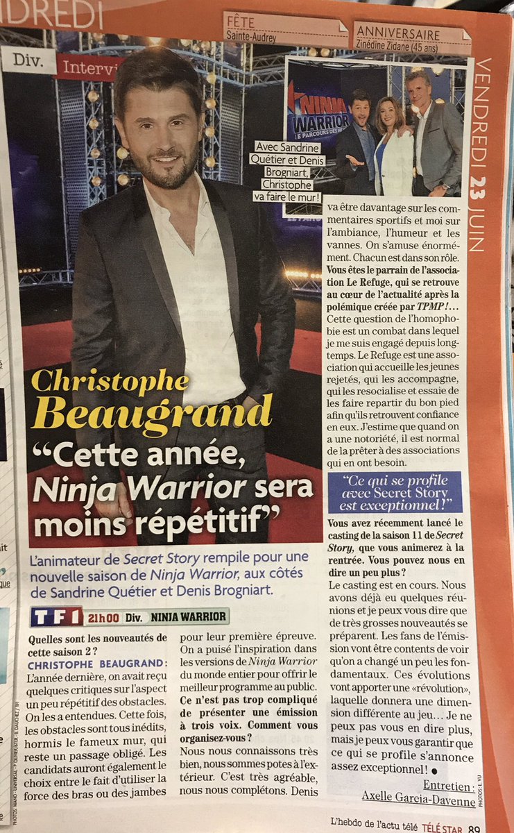 Ninja Warrior 2017 - Épisode 1 - Vendredi 23 Juin 2017 - 21h00 - TF1  - Page 4 DCHSdHkXYAA93Kz