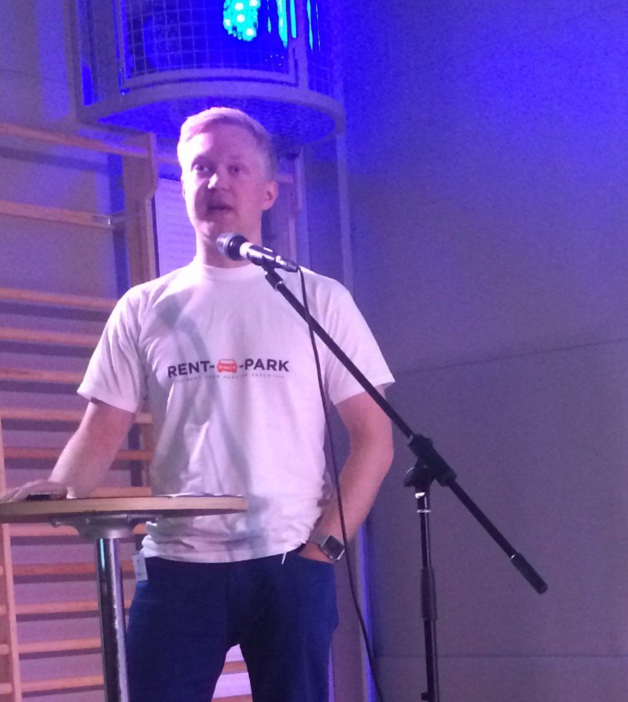 Airbnb of parking is here!!@fiksukalasatama <a href="/WitrafiOy/">Witrafi Oy</a> #Helsinki