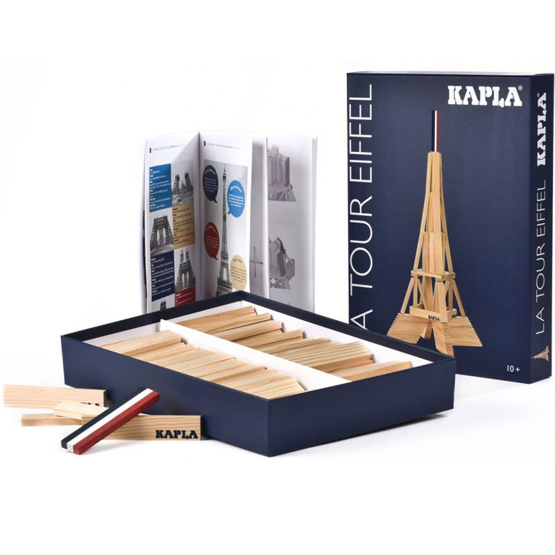 Arte y elegancia pura. El juguete de construcción #KAPLA te acerca la maravilla de la arquitectura - La #TorreEiffel goo.gl/G4QrgB