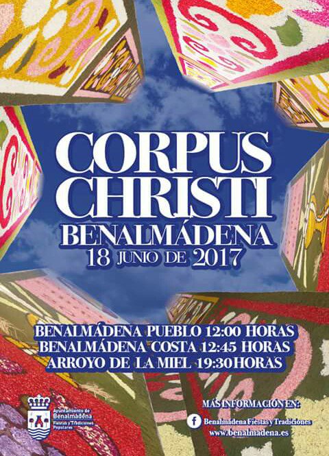 El próximo Domingo 18 de Junio #Benalmadena celebra el Corpus Christi
