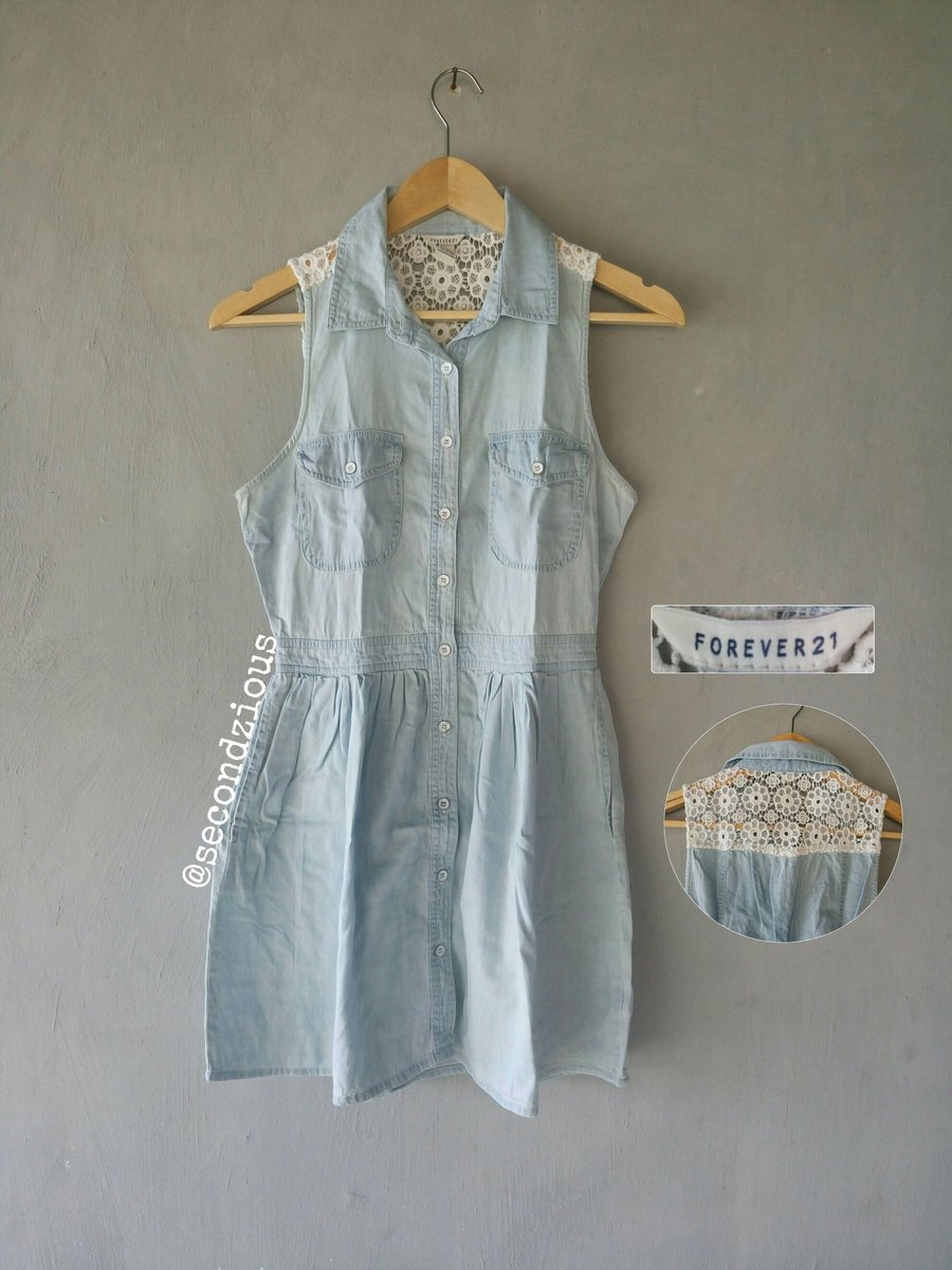 secondzious's tweet image. Denim Dress by Forever 21
P 80 LD 82 UK S |Prc 75K
Info &amp;amp; Detail =&amp;gt; line.me/ti/p/~secondzi…