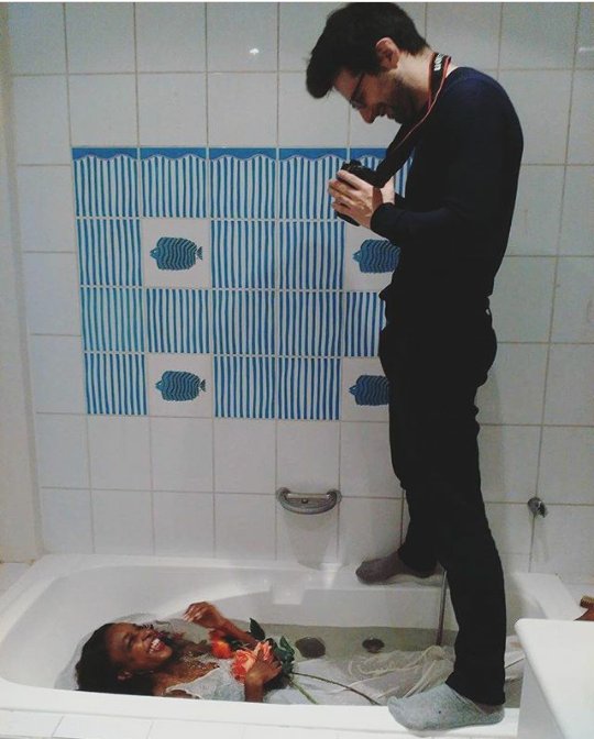 SuperfluMag's tweet image. #BehindTheScenes de la Couv' pour le Superflu de ce mois-ci!