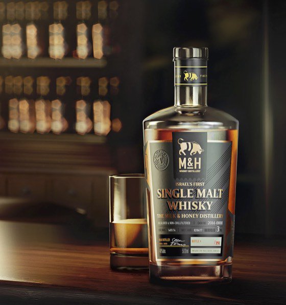 Israel's First Single Malt #Whisky from @milkhoneywhisky - exquisitely ow.ly/du8N30cuZ7z #luxury #glass #packaging #wmc