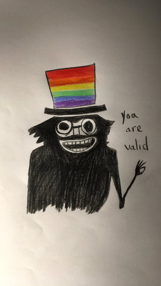 sleepyfreakxo's tweet photo. #pride #babashook https://t.co/715zEuJ2Xl
