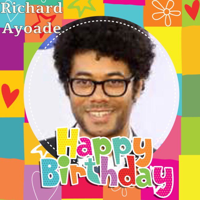 Happy Birthday Richard Ayoade, Laura Jones, David Worrall, Sophie Lawrence, Frances O\Connor & Cathy Tyson    