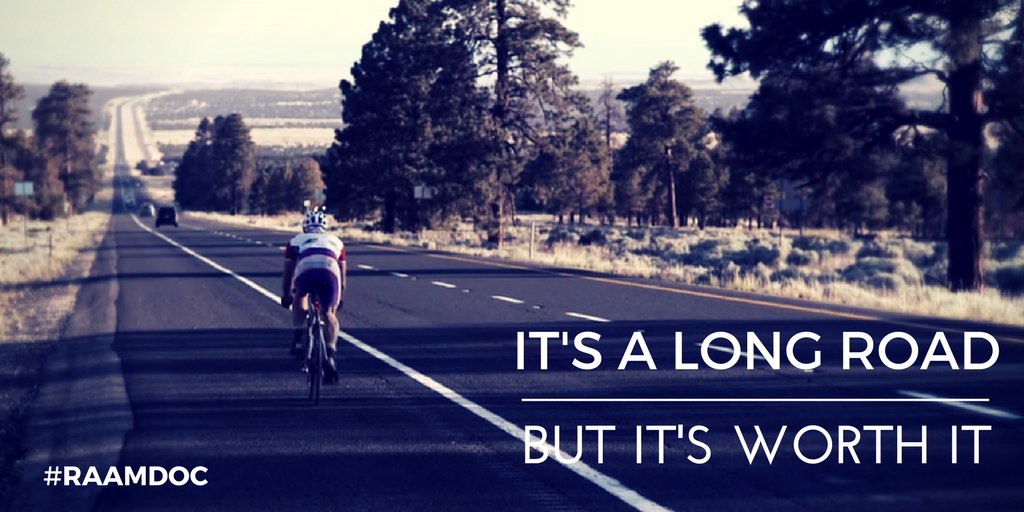 RAAM_BlackBull's tweet photo. Solo riders, one day left! Get ready by watching our #RAAMDOC

https://t.co/Xe9iWUezes 
#motivation #RAAM #inspirationalquotes https://t.co/Wjd6kPMvNv