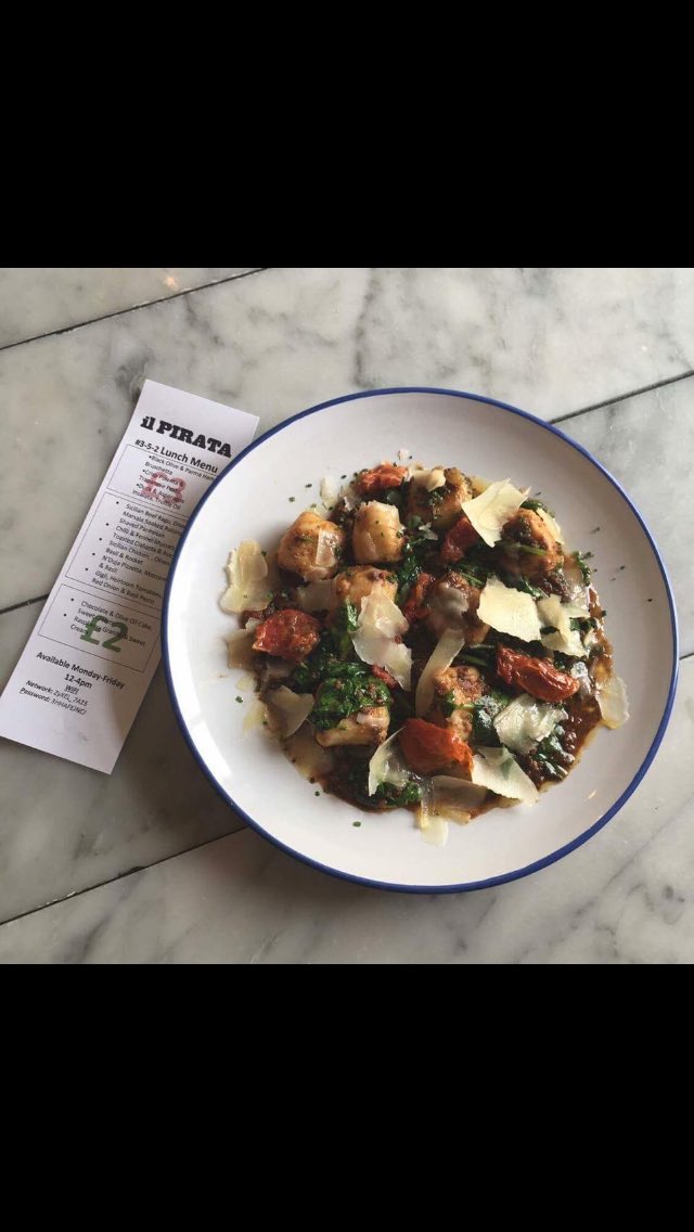 ilpiratabelfast's tweet photo. Get over your Monday blues with our beautiful Sicilian beef ragu, homemade gnocchi and shaved parmesan #352lunch #fromthepass https://t.co/vd0EcrKTA5