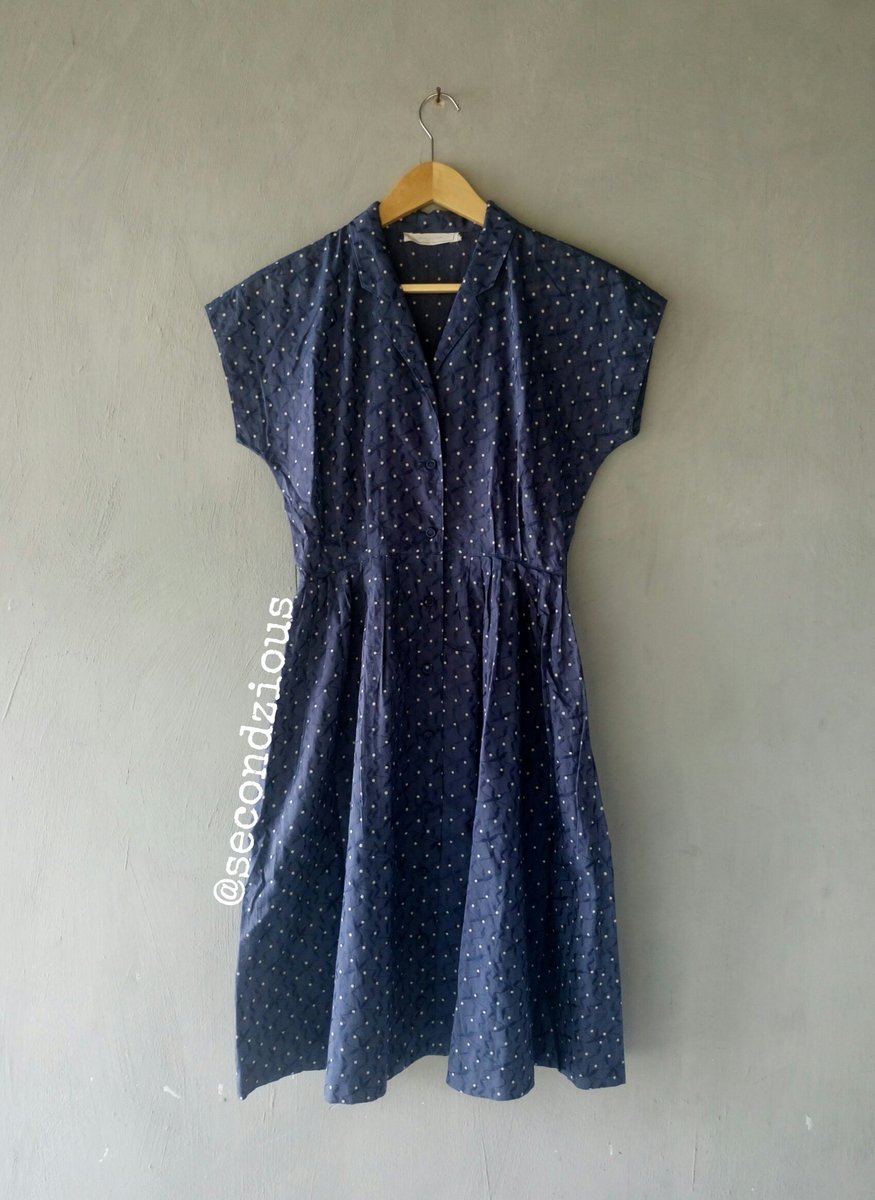 secondzious's tweet image. Nejuin Polkadot Dress
P 101 LD 98 UK M/L | Prc 78K
Info &amp;amp; Detail =&amp;gt; line.me/ti/p/~secondzi…