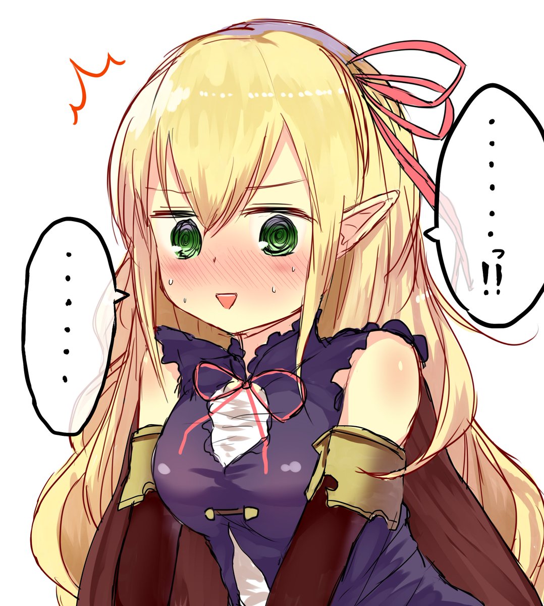 yamato_mp's tweet photo. 凝視エルフ https://t.co/sLULSe1mKM