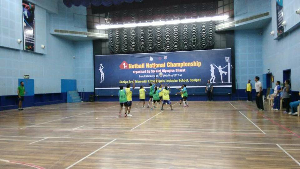 SobDelhi's tweet photo. Special Olympics Bharat Delhi male &amp; female both Team won Gold medal in 1st Netball National Championship Held at Sonipat Haryana https://t.co/MegZUOcFkz