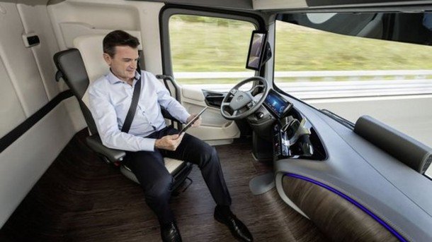 Wondering where we are with autonomous vehicles? Not driverless- but maybe computer controlled for long sections of motorway?