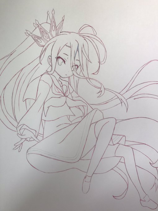 とりあえず清書は完了
こっから塗ってく 