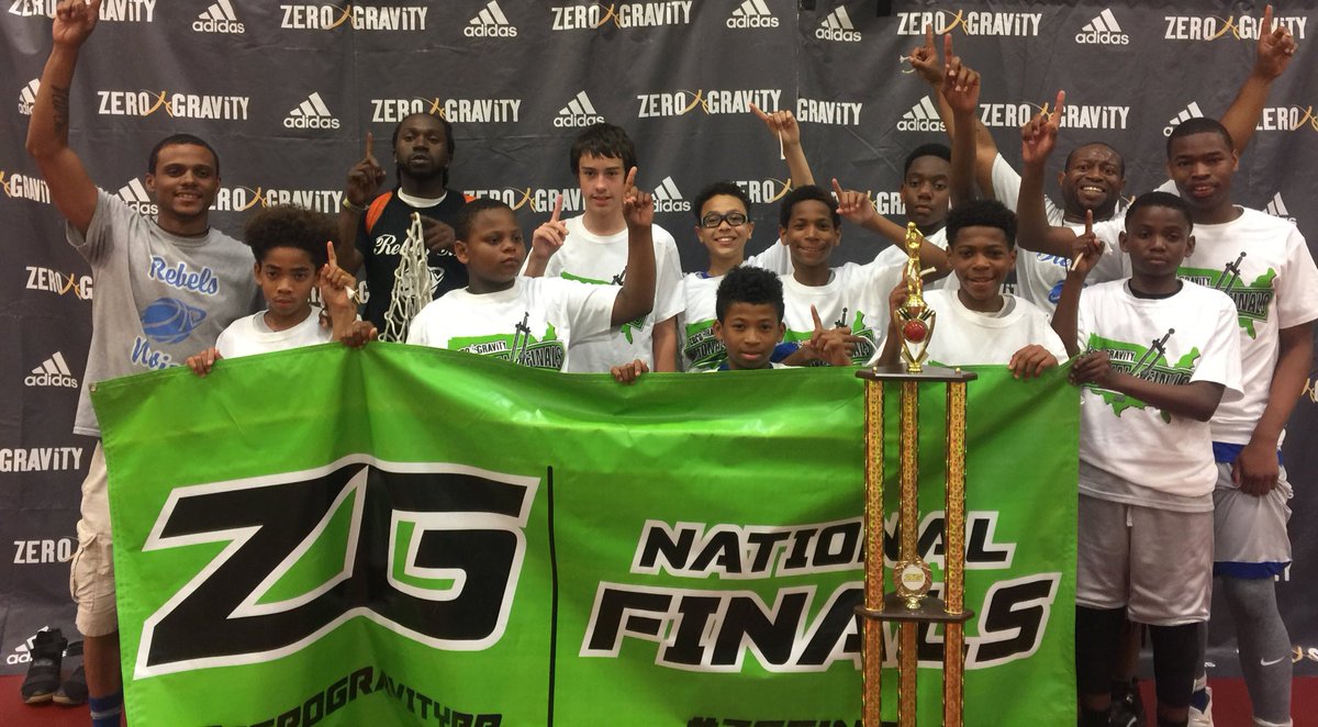 Zero Gravity Basketball (@zerogravitybb) on Twitter photo Congratulations to the <a href="/NYRebels/">New York Rebels</a> !  Winners of the Boys 12U D3 National Championship!  #ZGFinals Congratulations to the <a href="/NYRebels/">New York Rebels</a> !  Winners of the Boys 12U D3 National Championship!  #ZGFinals