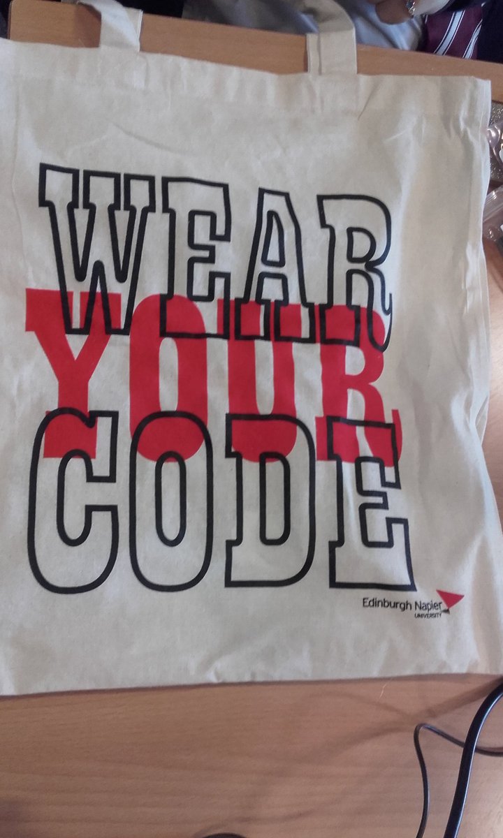 FHSComputing's tweet image. Girls have an awesome goodybag #wearyourcode @ComputingNapier