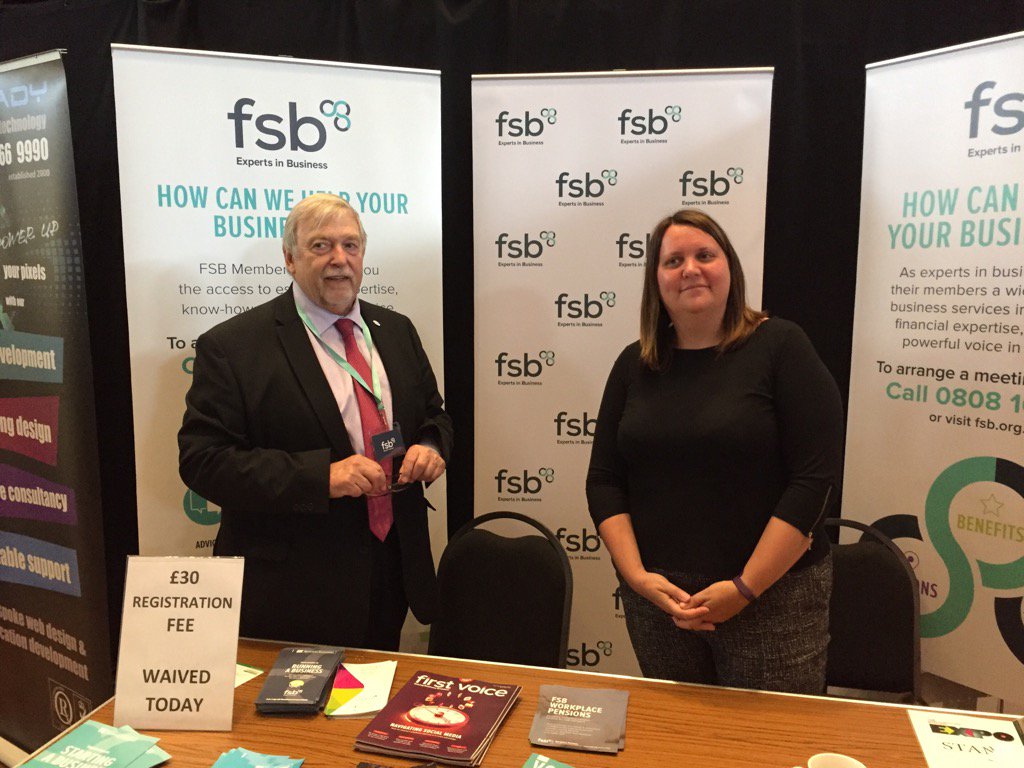 fsbbedcambhert's tweet photo. Come & see @beverlyeast1 and Charlie @hertsEXPO at stand or workshop at 2 legal advice for #SmallBusiness #FSBHerts https://t.co/Sz7BCs7uXi