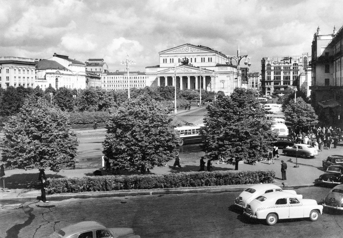Площадь Свердлова 
1955 - 1959гг.