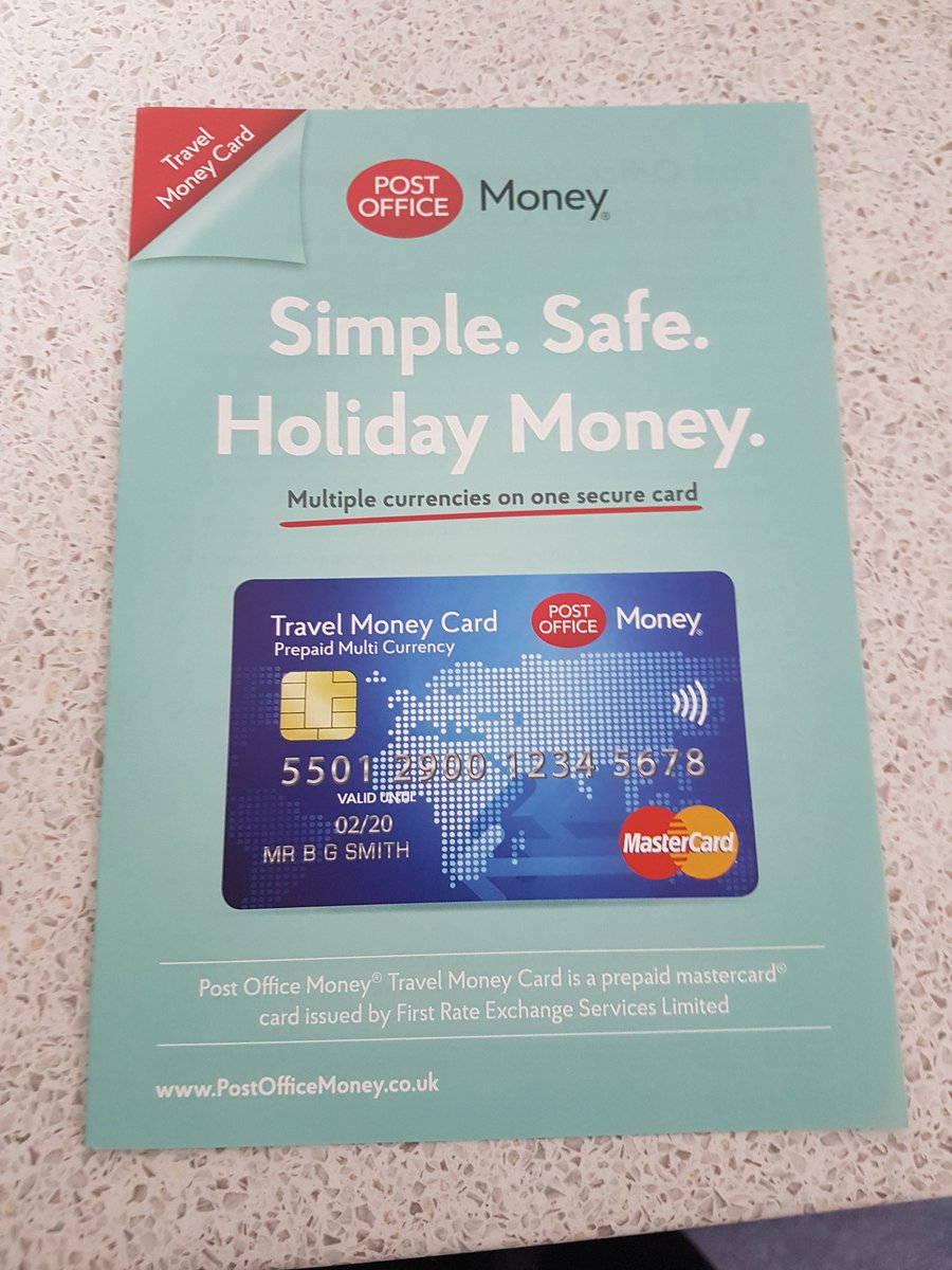 Travel Money Card Flash Sale 13-17 Jun. All 12 Currencies. Visit Hythe PO to open.